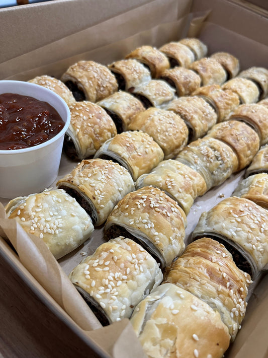 House Made Sausage Roll Platter